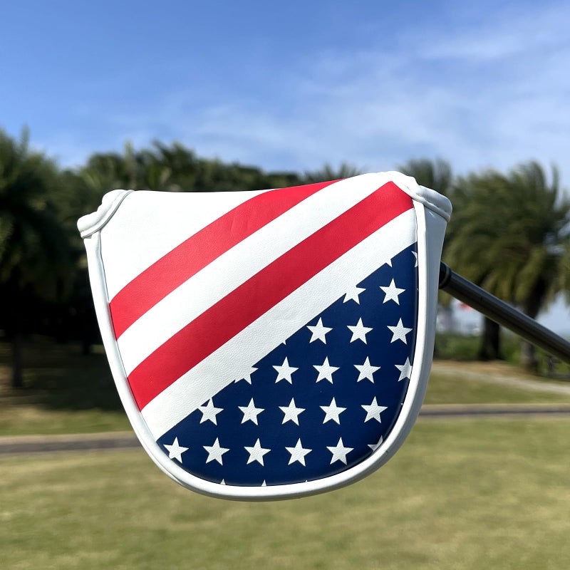 barudan golf USA Mallet Putter Cover Headcover Magnetic Golf Head Covers Headcovers Club Protective Equipment for Scotty Cameron Odyssey Two Ball Taylormade Durable - Image 3